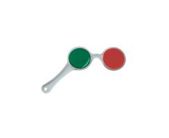 Red-Green Goggle: strictly complementary colors