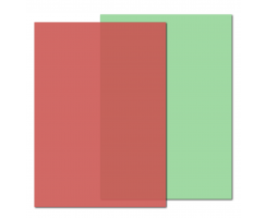 RED AND GREEN VINYL SHEETS