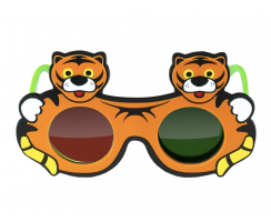 TIGER ANAGLYPH GLASSES