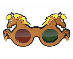 HORSE ANAGLYPH GLASSES
