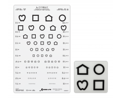 LEA SYMBOLS® LINEAR SPACED CHART