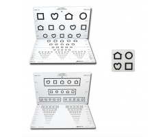 LEA SYMBOLS® FOLDING PEDIATRIC EYE CHART