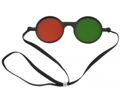 REVERSIBLE RED/GREEN ANAGLYPH GOGGLES