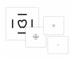 LEA SYMBOLS® SINGLE CARDS WITH CROWDING BARS - 50%