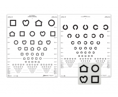 LEA SYMBOLS® & LANDOLT C CHART SET