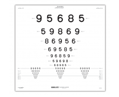 LEA NUMBERS® ETDRS TRANSLUCENT CHART