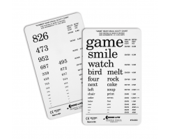 "GAME & NUMBER" POCKET CARD