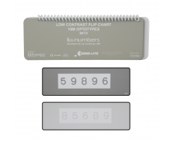 LEA NUMBERS® LOW CONTRAST TEST 10M