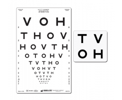 HOTV Proportionally Spaced Distance Chart