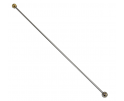 DOUBLE ENDED BRASS WOLFF WAND