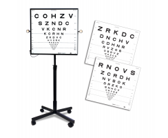 ESV3000 ETDRS VIEWER KIT WITH 2000 SERIES 13FT/4M CHARTS AND FLOOR STAND
