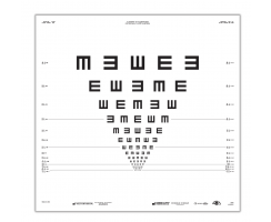 Tumbling E ETDRS Chart for ESV3000 and ESC2000