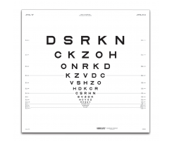 ETDRS Original Series Chart 2 for 10 feet/3 meters