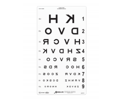 SLOAN LETTER REVERSED DISTANCE CHART