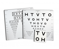 HOTV Pediatric Eye Chart for the Wall
