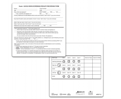 EYE CHECK 20/32 RECORDING FORM