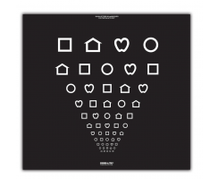 LEA SYMBOLS® ILLUMINATED CABINET CHART