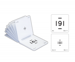LEA NUMBERS® BOOK WITH CROWDING BARS