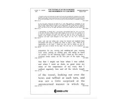 The Fourteenth of August Standard Reading Test Card
