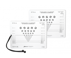 8 POSITION LANDOLT C NEAR VISION CARD