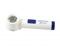 SMARTMAG 8X "HIGH CONTRAST" WARM LED STAND MAGNIFIER