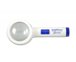 SmartMag 4X "High Contrast" Warm LED Stand Magnifier
