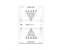 SLOAN LETTER PROPORTIONAL SPACED NEAR VISION CHART