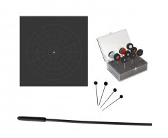 TANGENT SCREEN - COMPLETE KIT ONE METER SCREEN, TEST OBJECTS & ACCESSORIES