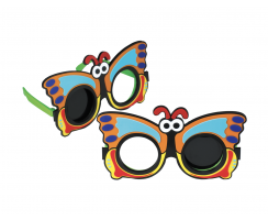BUTTERFLY OCCLUDING GLASSES